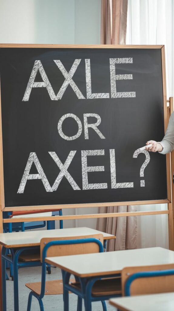 board axle or axel