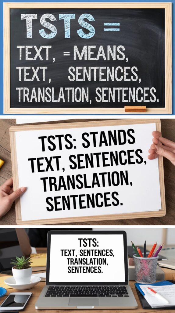 tsts stands for