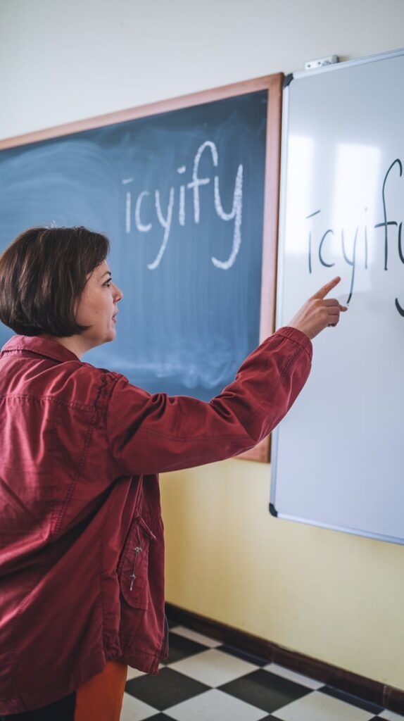 short hairs teacher