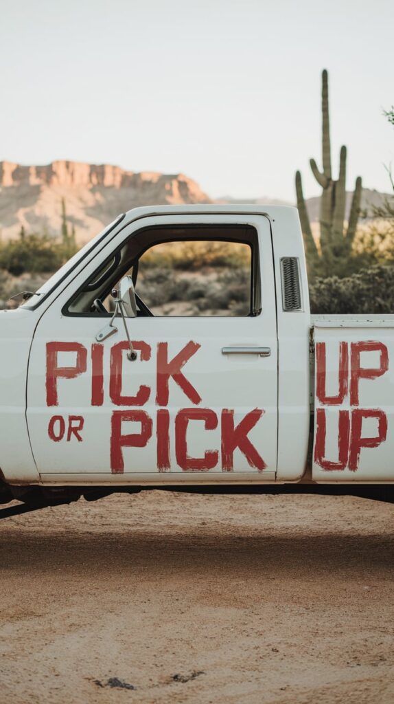 pick up vehicle