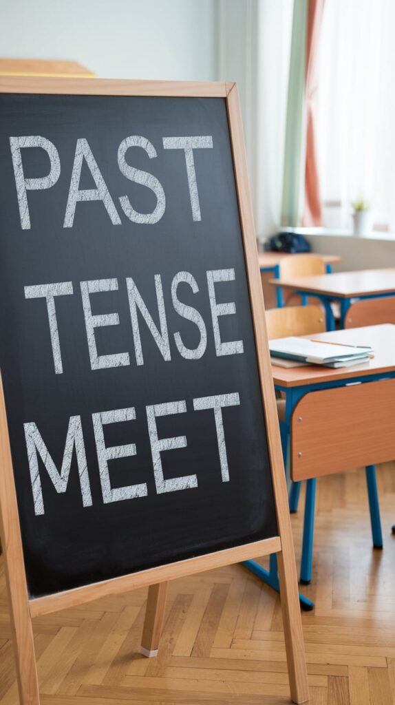 past tense meet