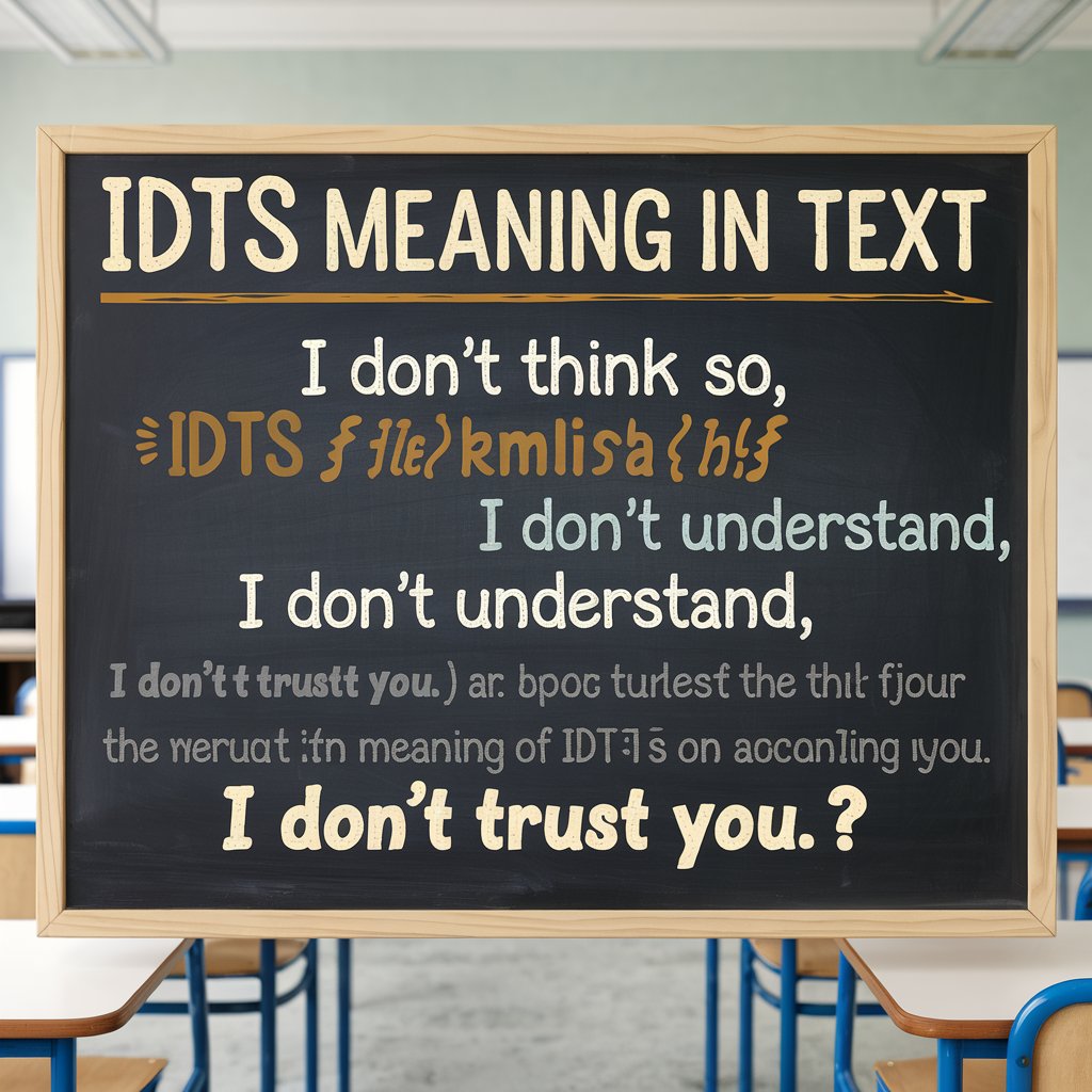 idts meanings