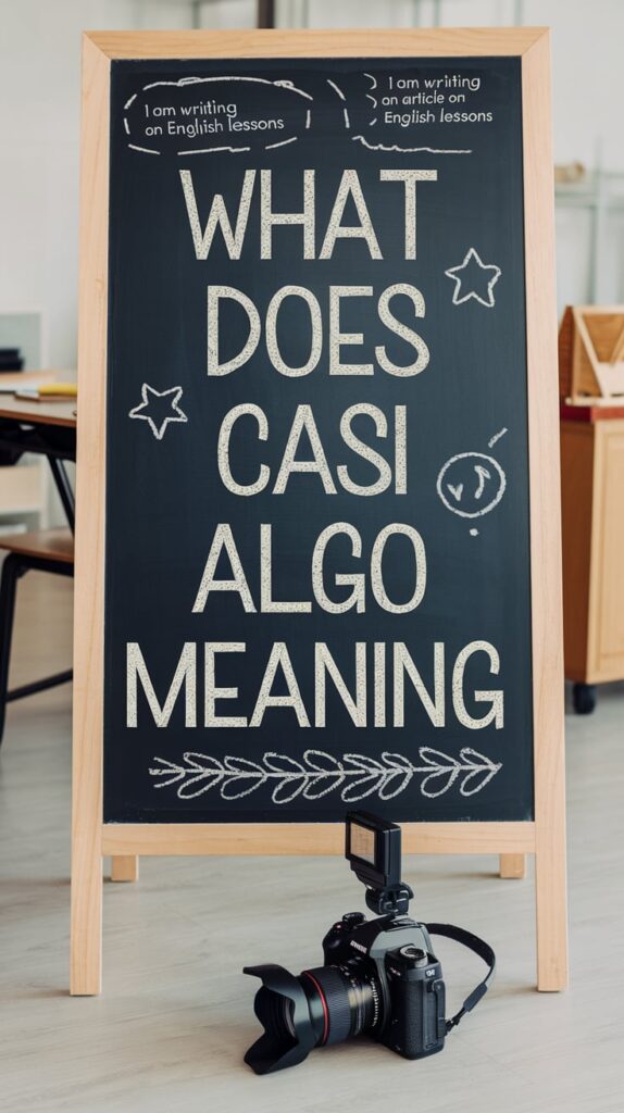 casi meaning