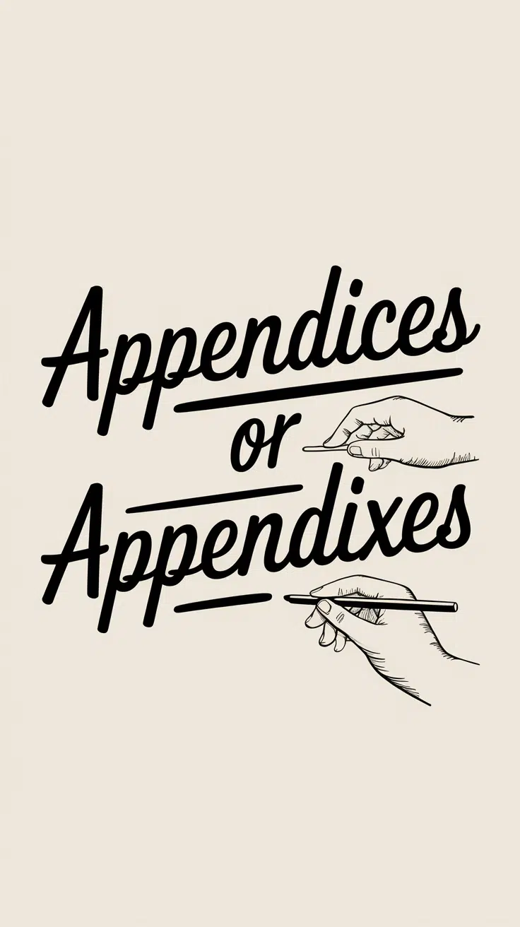 appendices