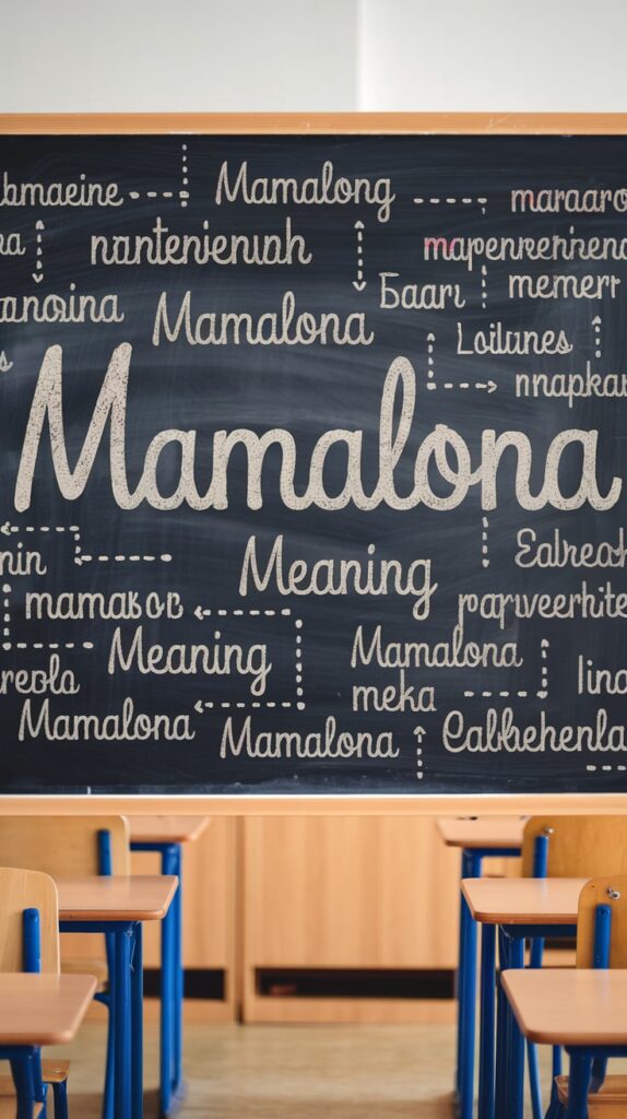 mamalona means