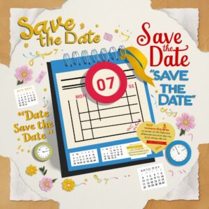 save the date other words