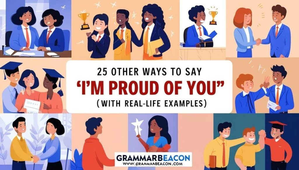 I’m Proud of You