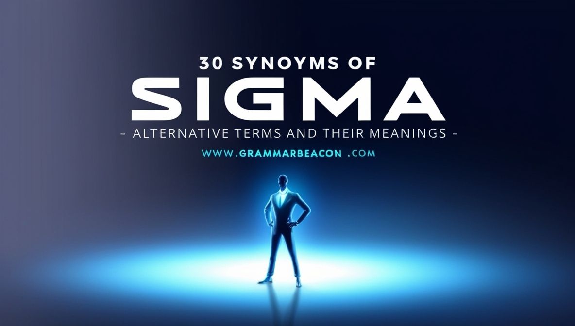 Synonyms of Sigma