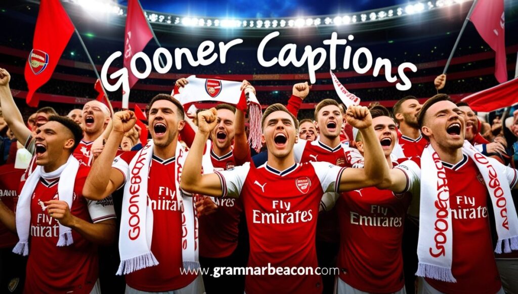 Gooner Captions