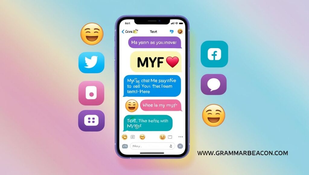 MYF Meaning in Text